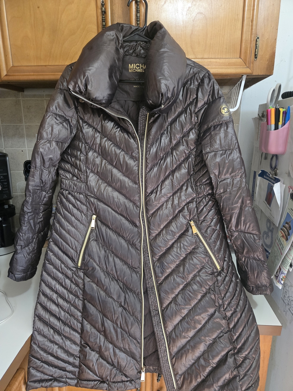 MICHAEL Michael Kors Women's Quilted Puffer Coat